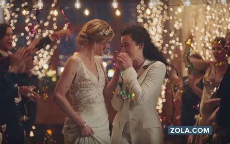 Netflix Glaad And Stars React To Lesbian Wedding Ad Being Pulled From