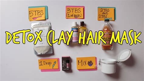 How to make a diy bentonite clay hair cleansing mask. DIY Beauty Hack : Bentonite Clay Hair Mask | Natural Curly Hair - YouTube