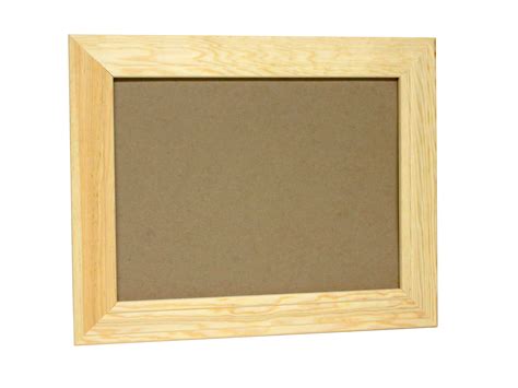 Decorative Wood Picture Frame Unfinished Pine 12 X 16 Etsy
