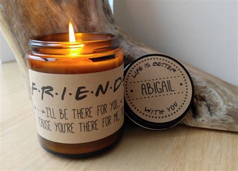 The best birthday surprise ideas for best friend: Friend Gift Friends TV Show Soy Candle Friend Birthday ...