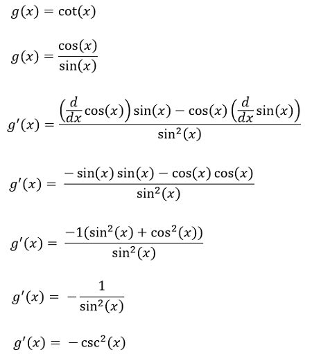 Derivative Of Tangent X Formula Rules Examples