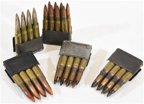 40 Rnds M1 Garand Ammo On Stripper Clips Landsborough Auctions