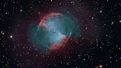Messier 27 A Dumbbell In The Summer Night Sky