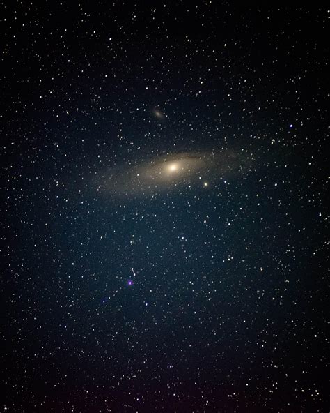 Andromeda Galaxy Untracked Astrophotography