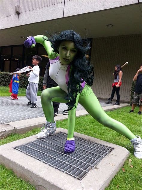 Marvel She Hulk Cosplay By Rosiegaga Wizard World Sacramento 2014