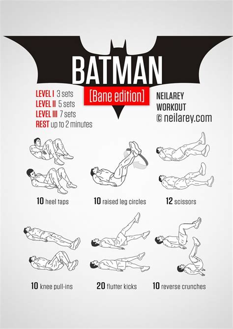 The Bane Edition Of The Batman Workout As Youd Expect Is Performed On