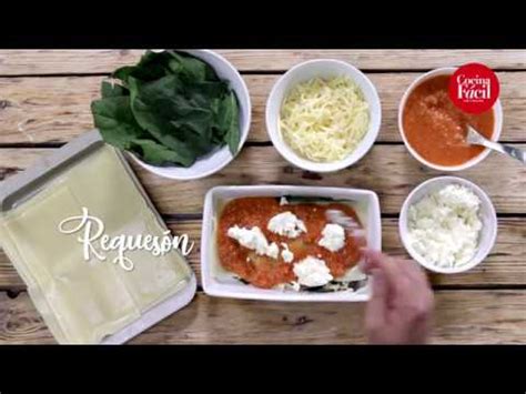 La sección de cocina vegetariana de botanical está destinada a mostrar una serie de platos la mayoría de ellas vienen acompañadas con fotos para que sea más facil realizar su presentación. Lasaña Vegetariana con Orbit by Cocina Fácil - YouTube