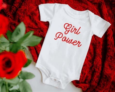 Girl Power Baby Onesie Feminist Baby Onesie Girl Power Etsy