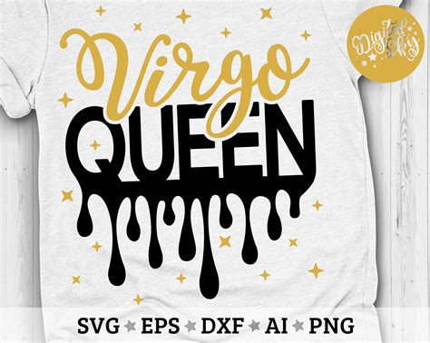 Virgo Queen Svg Birthday Queen Svg Birthday Drip Svg Cut Etsy Finland