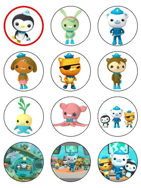 Printable Octonauts Characters Printable Word Searches