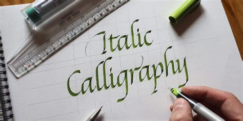 Italic Calligraphy For Beginners Free Worksheets Lettering Daily