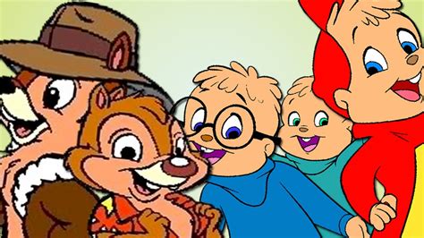 Alvin And The Chipmunks Vs Chip N Dale Epic Cartoon Made Rap Battles