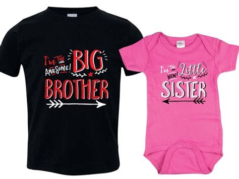 big brother little sister set big brother shirt little