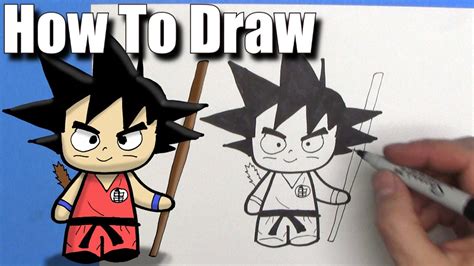This site uses akismet to reduce spam. How To Draw Goku - EASY Chibi - Step By Step - Kawaii ...