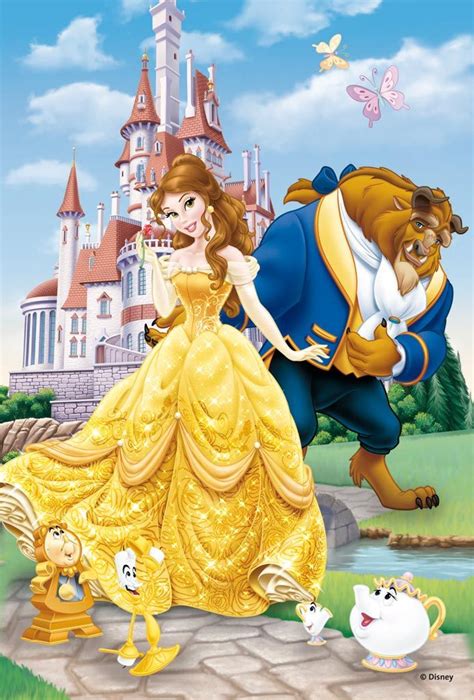 Beauty And The Beast Photo Belle And Beast Disney Beauty And The