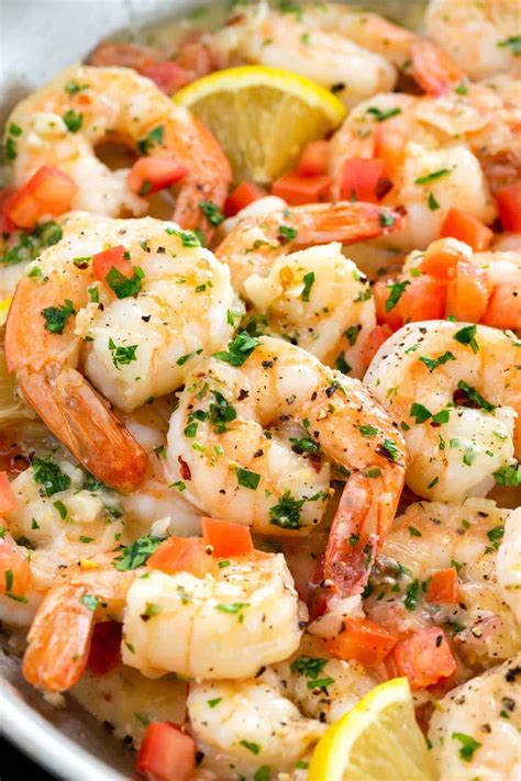 Season with salt and pepper, to taste. Shrimp Scampi - Jessica Gavin | Recipe | Scampi recipe ...