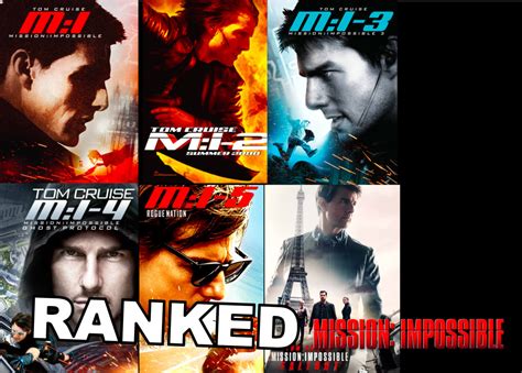 Ranking The Mission Impossible Movies From Worst To Best Geeks