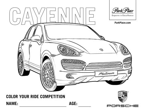 17 dessins de coloriage porsche à imprimer sur LaGuerche.com  Page 1