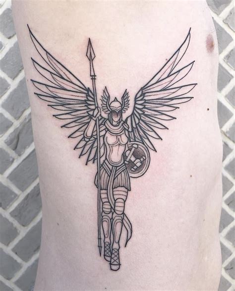 Valkyrie By Lawrence At South City Market Uk Viking Tattoos