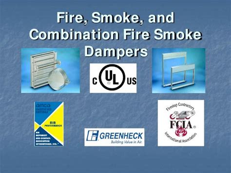 Pdf Fire Smoke And Combination Fire Smoke Dampers20140304