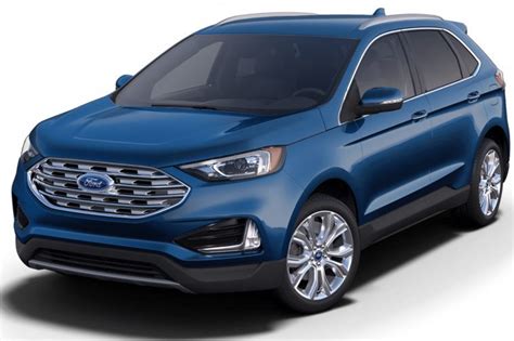 2020 Ford Edge Gets New Atlas Blue Color First Look