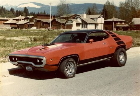 70s Street Machines Photo Vintage Muscle Cars Plymouth Muscle