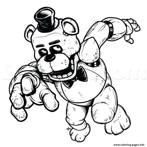 Fnaf Foxy Coloring Pages At Getcolorings Free Printable Colorings