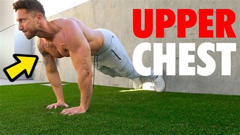 Upper Chest Workout At Home Zero Equipment Needed Youtube
