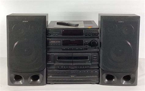 Sony Compact Hi Fi System Model Number Lbt D550 Works With Remote