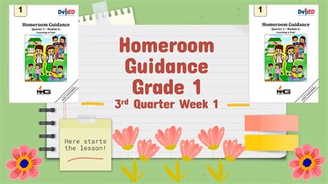 Grade 1 Kindness Homeroom Guidance 3rd Quarter Week 1 Module 6 Youtube