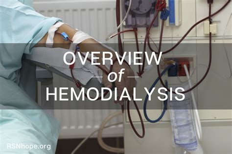 Monitor heart rate at regular intervals (5.8). Overview of Hemodialysis | Dialysis, Diabetic renal ...