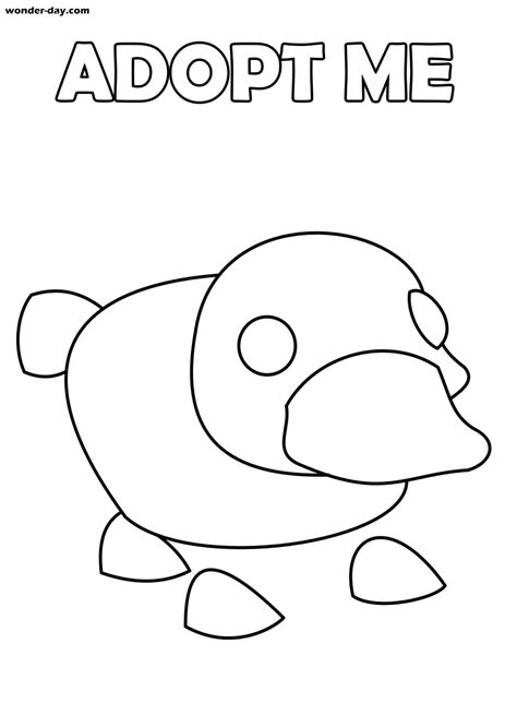 Coloring Pages Adopt Me Print For Free Wonder In 2021