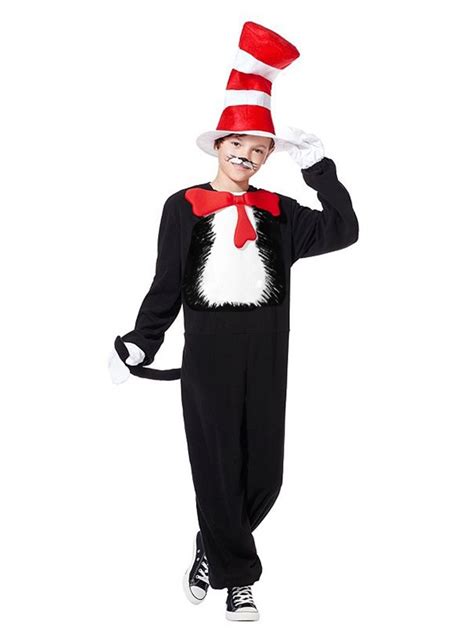 Kids Dr Seuss Cat In The Hat Costume Book Week Costume Holidays