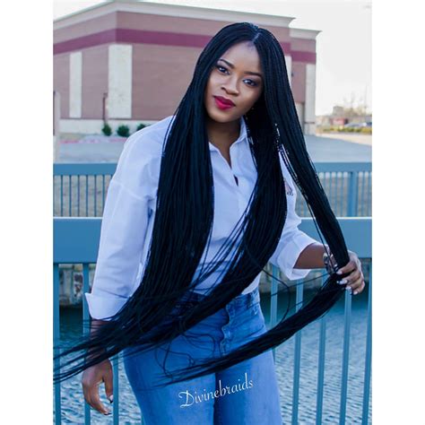 Cortney is a contributing writer for byrdie where she covers natural hair and aesthetic treatments. Long micro Senegalese twist. @divine braids @senegalese ...