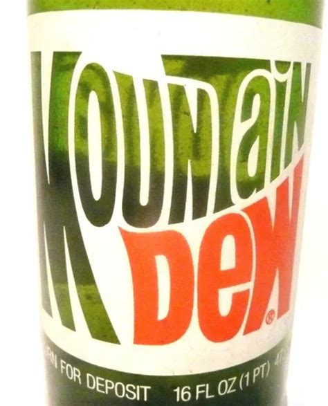 Vintage Acl Pop Soda Bottle Full Mountain Dew Of Johnstown Pa Oz Acl Picclick