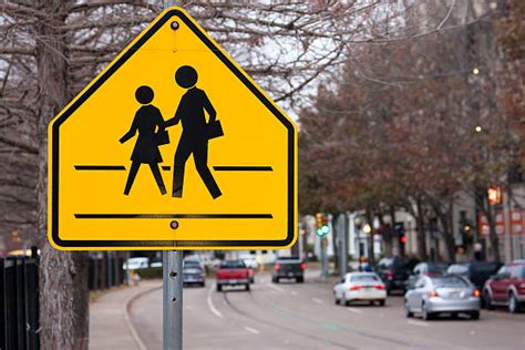 Crosswalk Sign Stock Photos Pictures And Royalty Free Images Istock