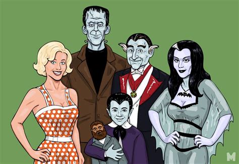 The Munsters By Brian Maze ©2011 The Munsters Universal Monsters