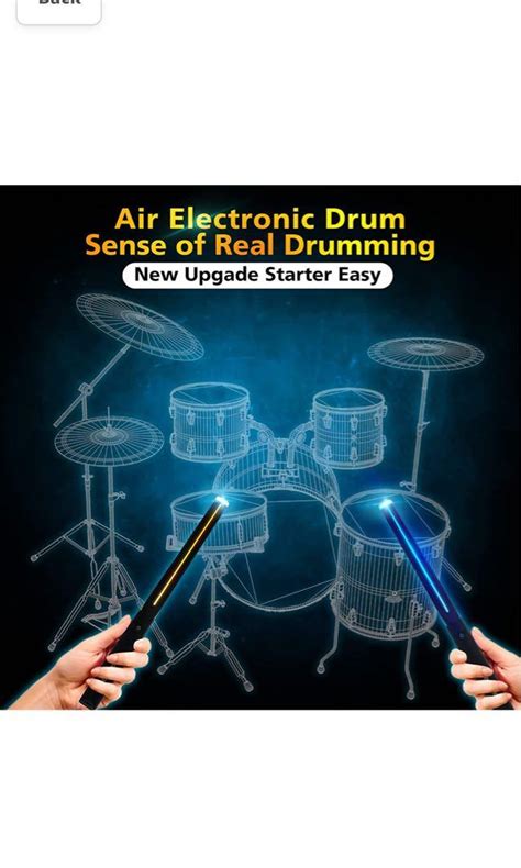 Aeroband Air Electronic Drum Set Pocketdrum2 Virtual Reality Drum