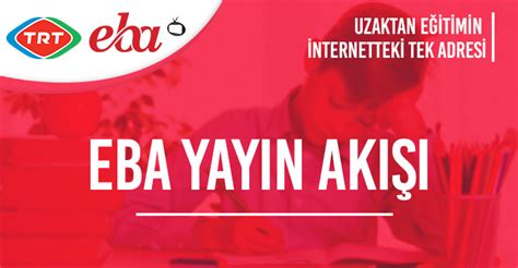 Her zevkten insanın ilgiyle izleyebileceği türden programlar, yayın akışı içerisinde seyircisiyle buluşuyor. Trt Eba Tv Yayın Akışı | Eba TV