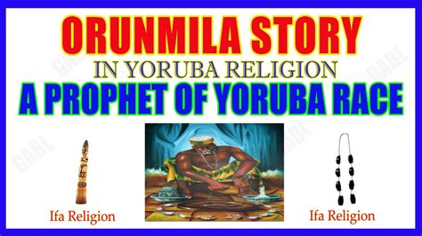 Orunmila Orisha In Ifa Religionyoruba Religion Story And History