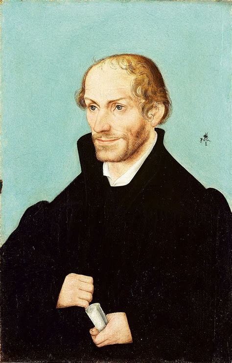 Der nutzung von im rahmen der. Philip Melanchton. Lucas Cranach st., k. 1545 | Lucas ...