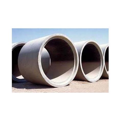 Round 4 Feet Rcc Pipe Size 25 Meter Length Thickness 20 25 Mm At