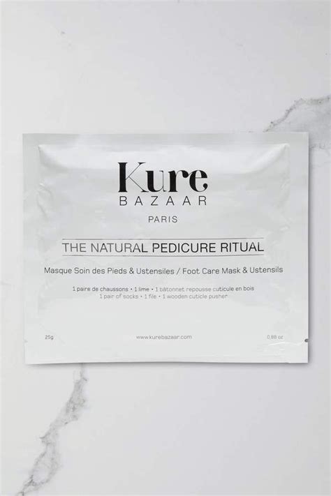 Kure BAZAAR The Natural Pedicure Ritual Pedicure Rituals Products
