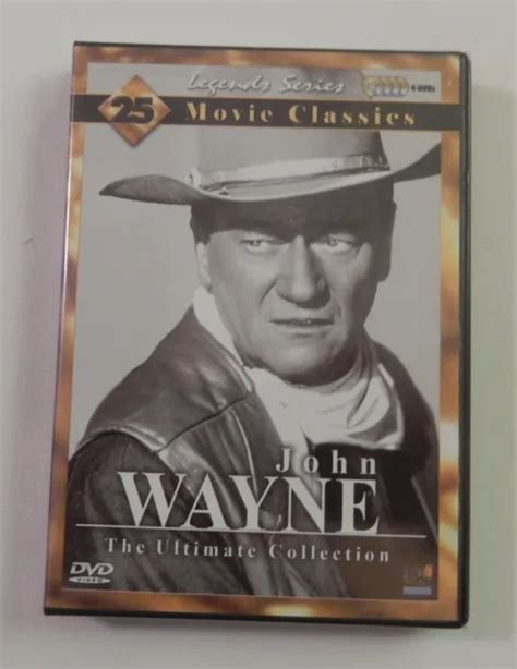 John Wayne The Ultimate Collection Dvd 2009 4 Disc Set Brand New