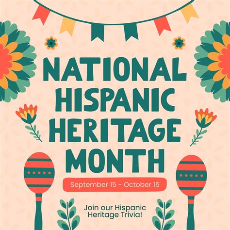 Free National Hispanic Heritage Month Banner Templates And Examples