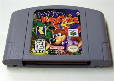 Banjo Kazooie ~ N64 Nintendo 64 Game Cartridge
