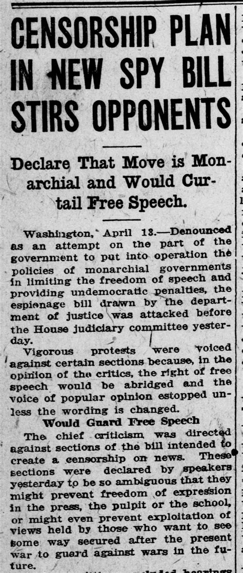 M ordinance 14 of 1948). Free Speech & Seditious Speech in World War I Era Connecticut - Connecticut Digital Newspaper ...