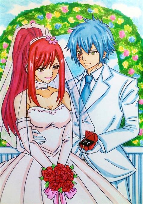 Fairy Tail: Jellal and Erza's wedding by Dagga19 on DeviantArt