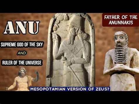 Anu The Supreme God And Father Of The Anunnaki Sumerian Mythology