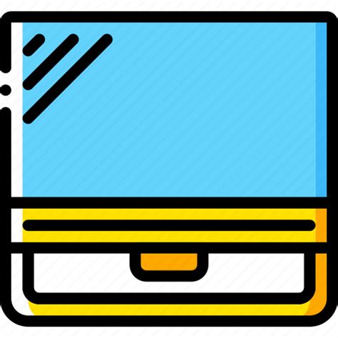Computer Devices Pc Yellow Icon Download On Iconfinder